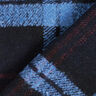 Tissu pour manteau Loops Carreaux – noir/bleu,  thumbnail number 4