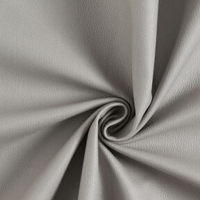 Tissu de revêtement Imitation cuir Léger gaufrage – gris éléphant, 