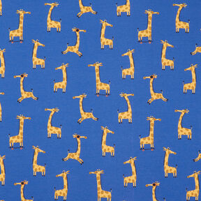 Jersey coton Girafes sportives – bleu roi, 
