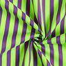 Tissu de carnaval Bandes verticales – jaune fluo/lilas,  thumbnail number 3