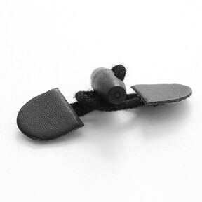 Fermeture pour duffle-coat [ 55 mm ] – noir, 