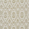 Tissu double gaze de coton Motif aztèque jacquard | by Poppy kaki clair/gris brume,  thumbnail number 1