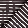 Tissu maille léger à rayures en relief – noir/blanc,  thumbnail number 4
