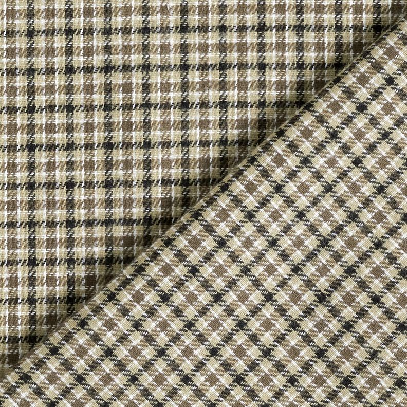 Flanelle Prince de Galles coloré – olive,  image number 4