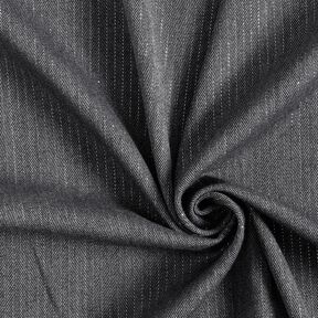 Mélange viscose Chevrons avec rayures pailletées – gris foncé, 