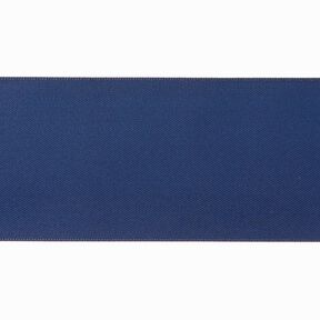 Ruban de satin [50 mm] – bleu marine, 