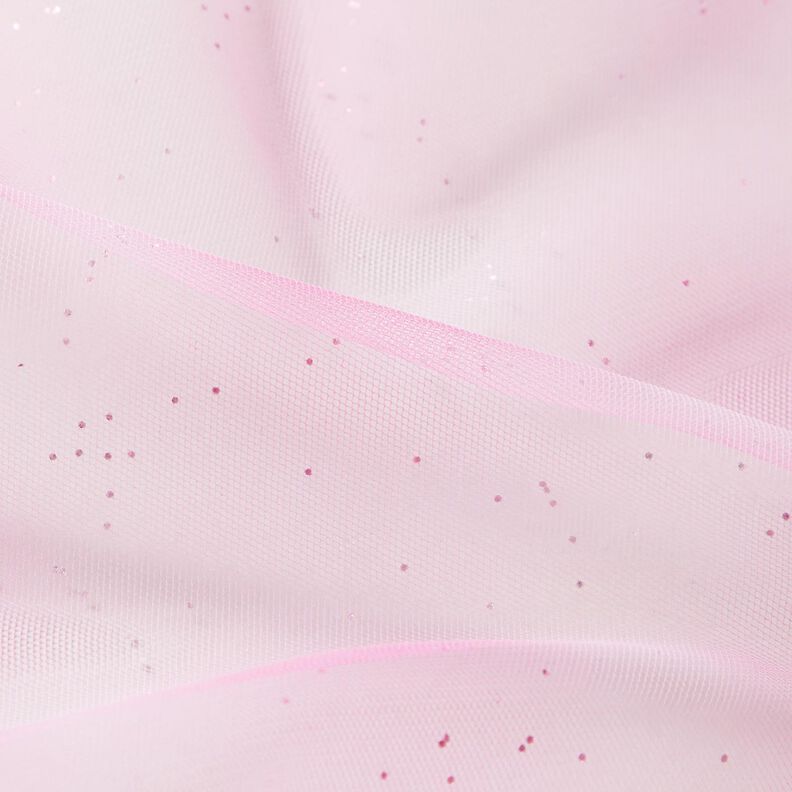 Softmesh Uni Glitzer – rose vif,  image number 3