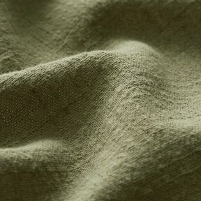 Tissu en coton aspect lin – olive, 