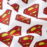 Popeline coton Logo Superman Tissu sous licence | DC Comics – blanc,  thumbnail number 2