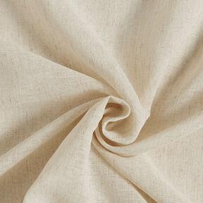 Tissu pour voilages Tissu à mailles ouvertes 300 cm – amande, 