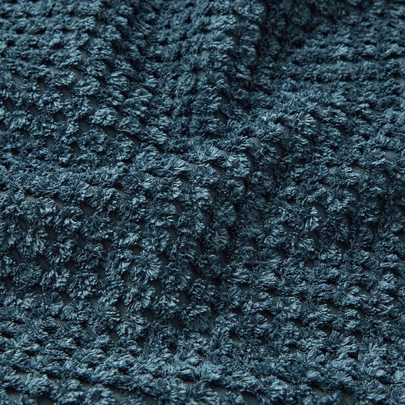 Tissu de revêtement motif texturé doux – bleu,  image number 2