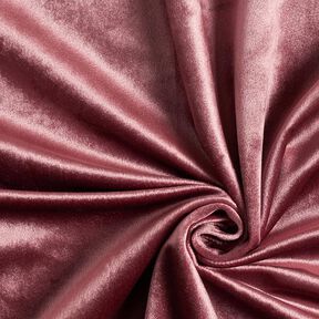 Tissu de décoration Velours – vieux rose, 