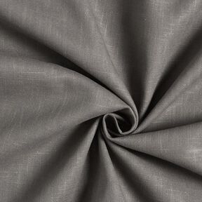 Tissu de lin en ramie mélangée medium – gris pierre | Reste 50cm, 
