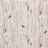 Tissu de décoration Semi-panama Oiseaux et branches – nature,  thumbnail number 1