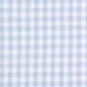 Tissu en coton Vichy à carreaux 1 cm – jean bleu clair/blanc,  thumbnail number 1