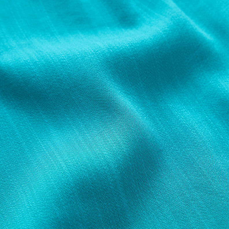 Coton mélangé structuré – turquoise,  image number 2