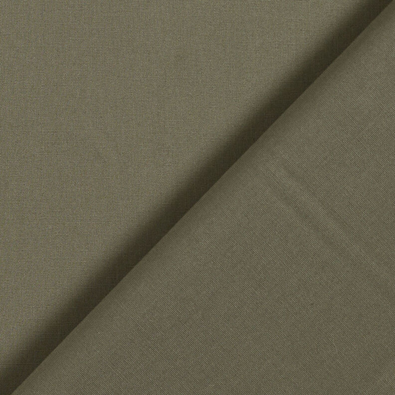 Popeline Stretch Uni – kaki,  image number 3