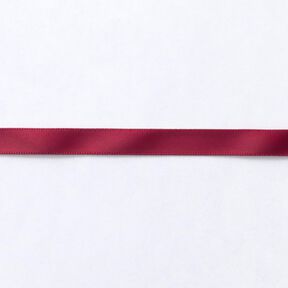 Ruban de satin [9 mm] – rouge bordeaux, 