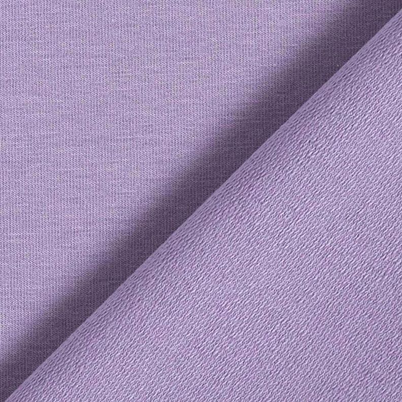 French Terry léger uni – mauve,  image number 5