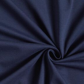 Jersey coton Piqué fin – bleu marine, 