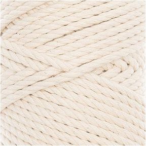 Fil macramé Creative Cotton Cord Skinny [3mm] | Rico Design – nature, 