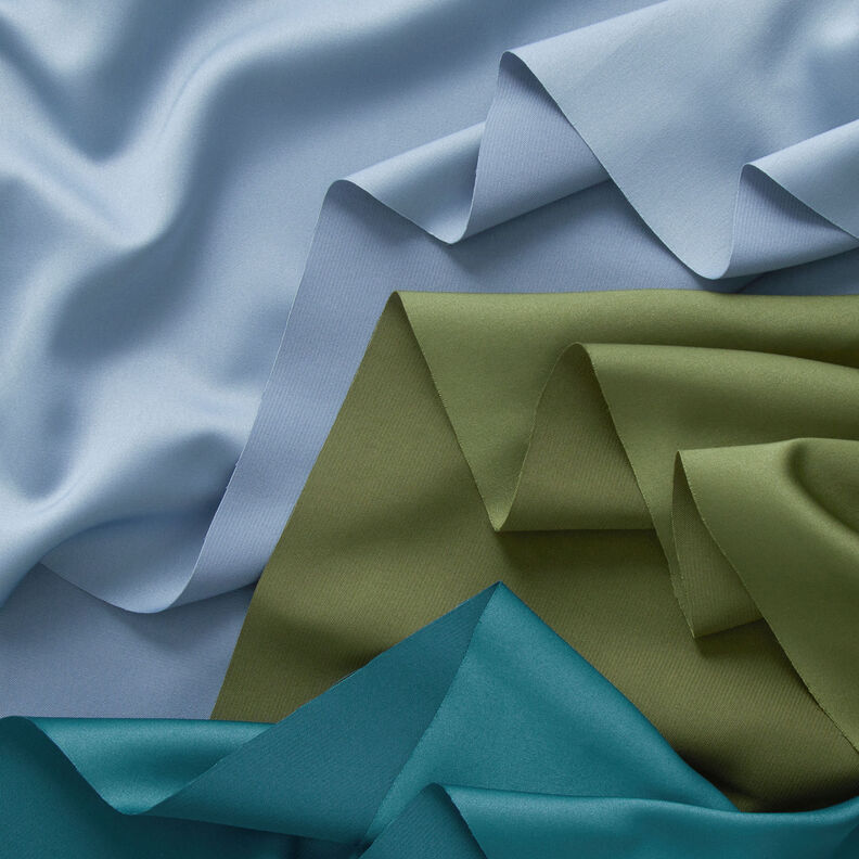 Satin microfibre – gris bleu,  image number 6