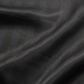 Tissu de doublure Jacquard Chevrons – noir, 