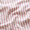 Tissu double gaze de coton Double face Rayures – vieux rose/blanc,  thumbnail number 2