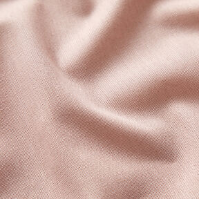 Tissu en coton Cretonne Uni – vieux rose clair, 