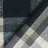 Tissu pour manteau Grands carreaux – bleu nuit/gris clair,  thumbnail number 4