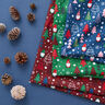 Tissu en coton Popeline Lutins et sapins – bleu,  thumbnail number 5