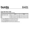 Robe, Burda 6401 | 34 - 44,  thumbnail number 5