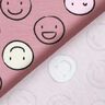 Jersey coton Smiley scintillant dans la nuit – vieux rose,  thumbnail number 6