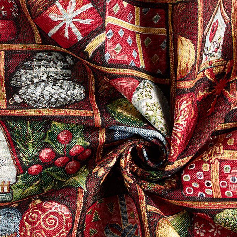 Tissu de décoration Gobelin Cadeaux de Noel,  image number 3