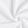 Tissu triple gaze de coton Uni – blanc,  thumbnail number 1