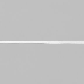 Ruban de satin [3 mm] – blanc, 