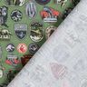 Popeline coton Patches Jurassic Park Tissu sous licence | Universal Studios – pin,  thumbnail number 4