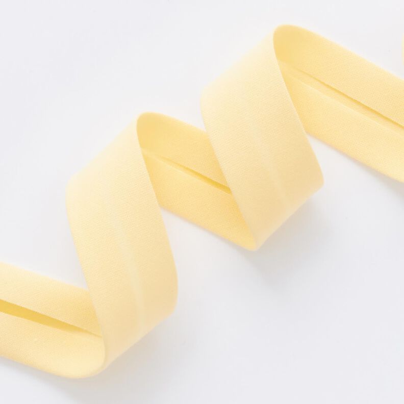 Biais Coton bio [20 mm] – jaune vanille,  image number 2