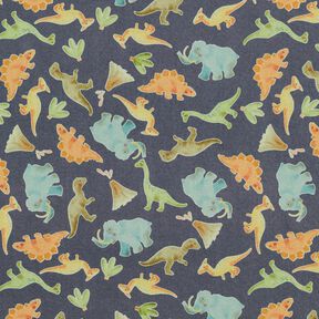 Softshell Petits dinosaures Impression numérique – anthracite, 