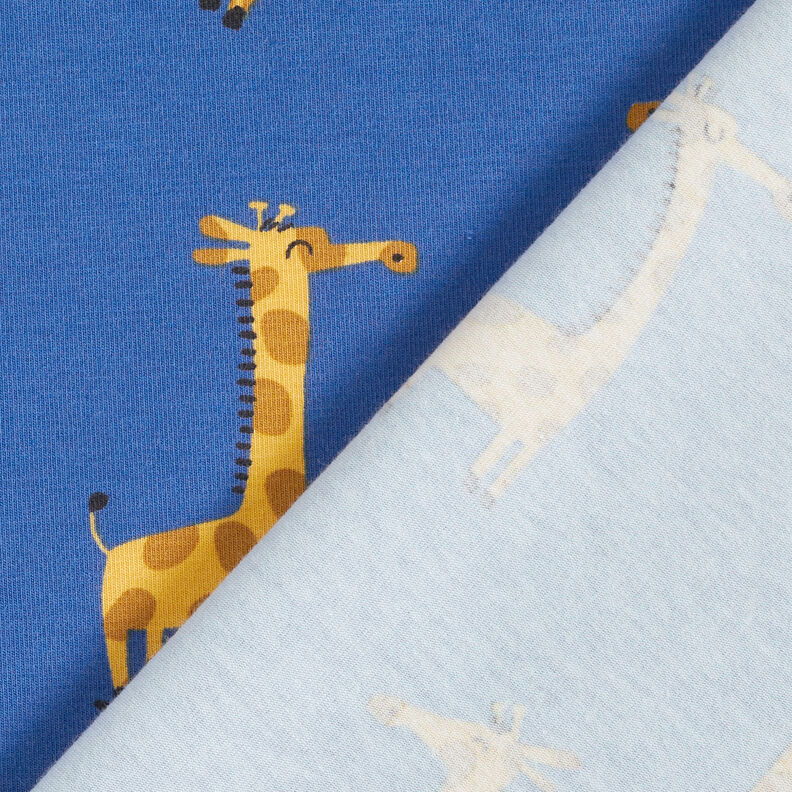 Jersey coton Girafes sportives | by Poppy bleu roi,  image number 4