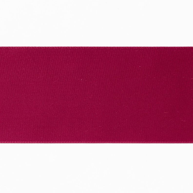 Ruban de satin [50 mm] – rouge bordeaux,  image number 1