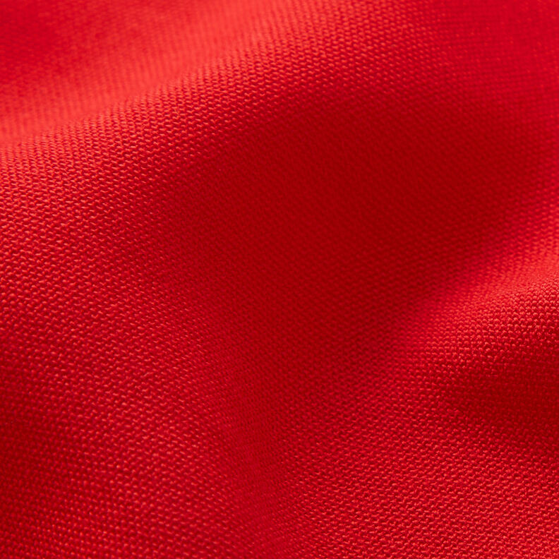 Viscose mélangée unie, armure toile – rouge,  image number 3