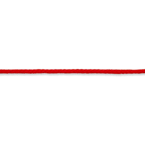 Cordon en coton [Ø 3 mm] – rouge, 