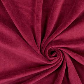 Tissu Nicki Uni – rouge bordeaux, 