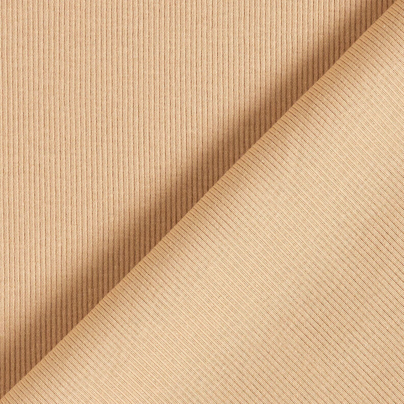 Côtes fines Jersey coton – beige,  image number 3