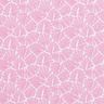 Coton enduit Mini feuilles abstraites – rose/blanc,  thumbnail number 1