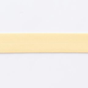 Biais Coton bio [20 mm] – jaune vanille, 