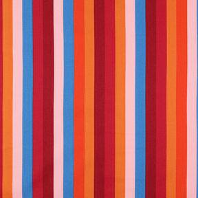 Popeline coton Summer Stripe | Nerida Hansen – rouge bordeaux, 