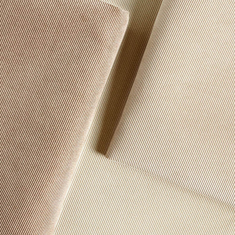 Tissu de revêtement Velours milleraies – beige,  image number 4