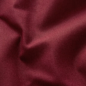 Tissu en coton Cretonne Uni – rouge bordeaux, 